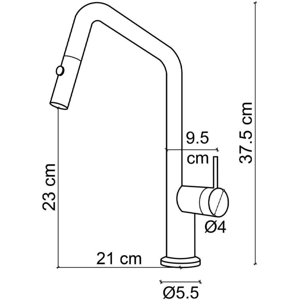 Fontana FJ-K0412 Mat Fırçalanmış Altın Mutfak Bataryası 4