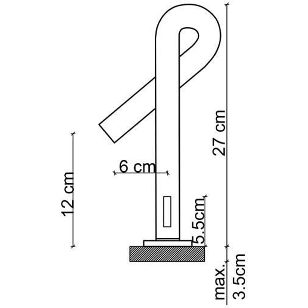 Fontana FK-6115 Mat Siyah Lavabo Bataryası 3