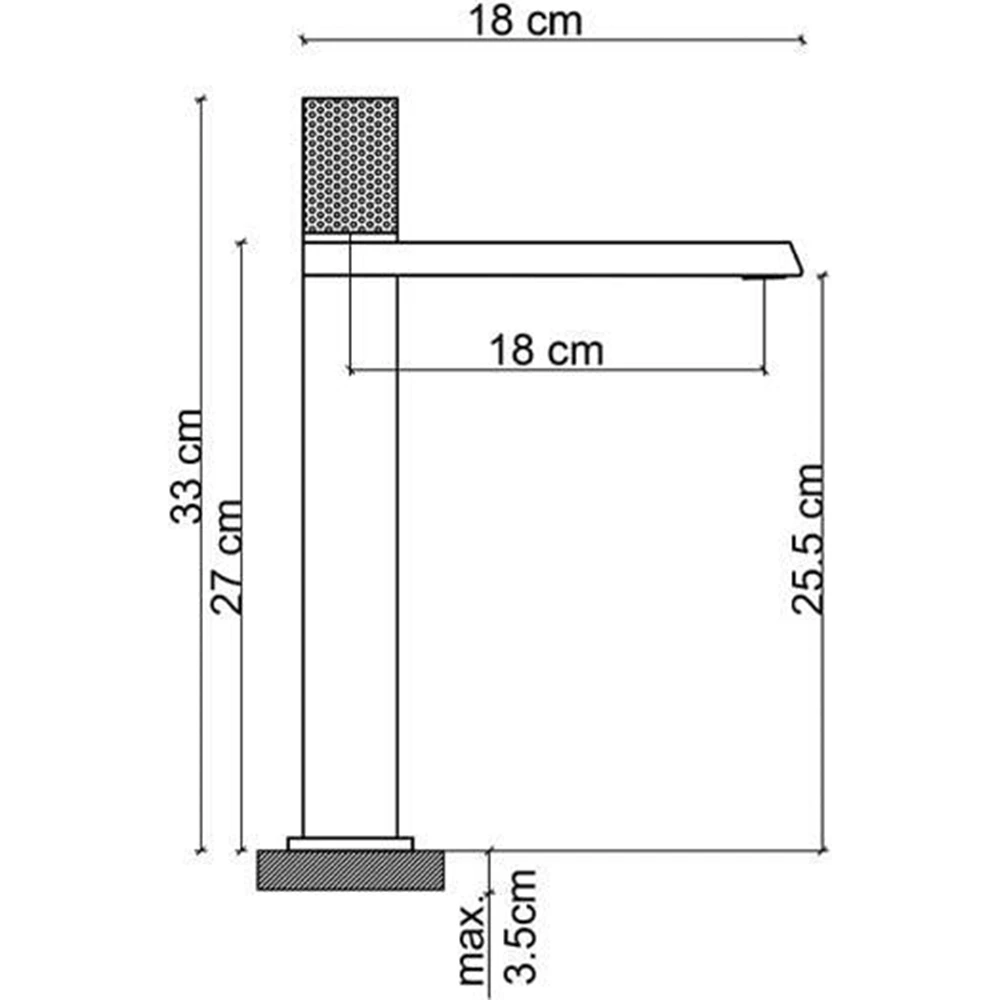 Fontana FK-9121 Yüksek Lavabo Bataryası 3