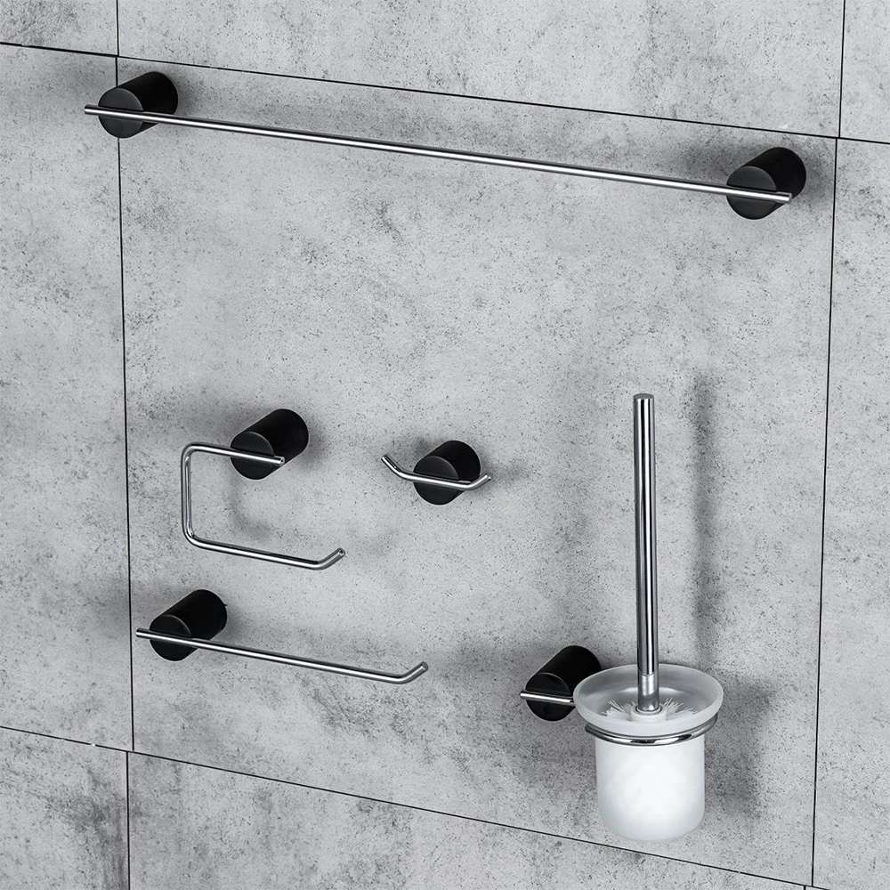 Fontana FN-70104 Krom-Siyah Tuvalet Fırçası 2