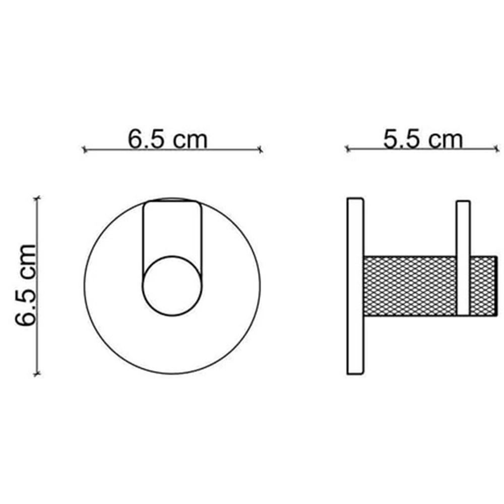 Fontana FY-90201 Mat Altın-Siyah Askı 2