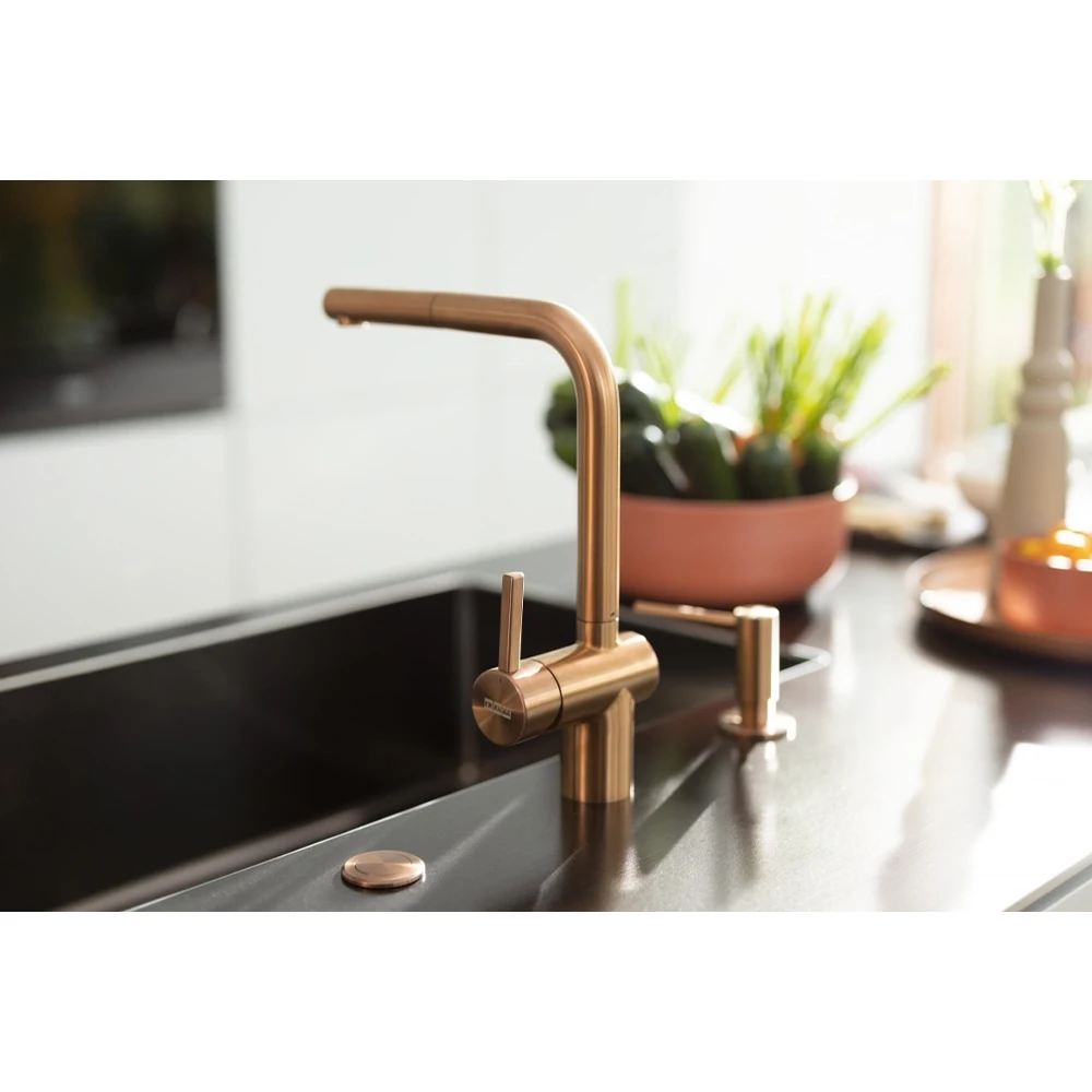 Franke Atlas Neo Doccia Copper Spiralli Eviye Armatürü 2