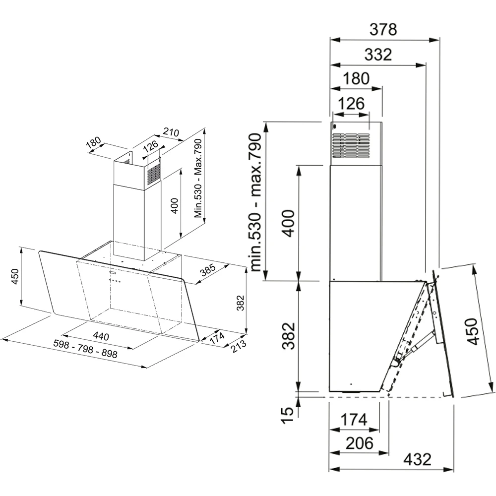 Franke Davlumbaz Fpj 915 V Wh A 90 Cm Beyaz 2