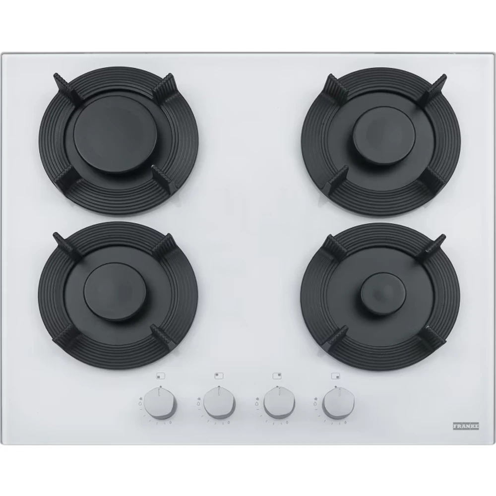 Franke Maris FHMF 604 4GC WH Beyaz Cam Ocak