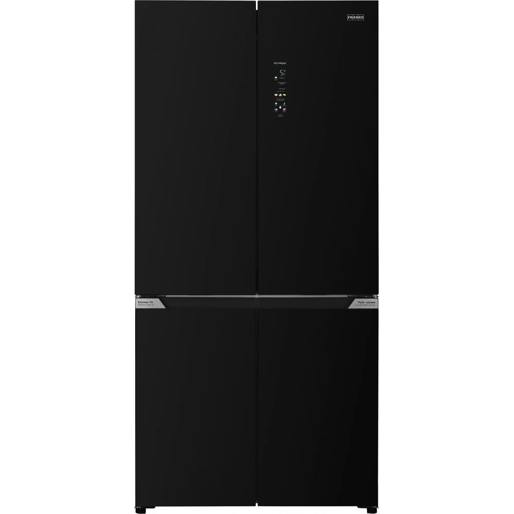 Franke FMD 505 TNF SI BKG E Siyah Cam Buzdolabı