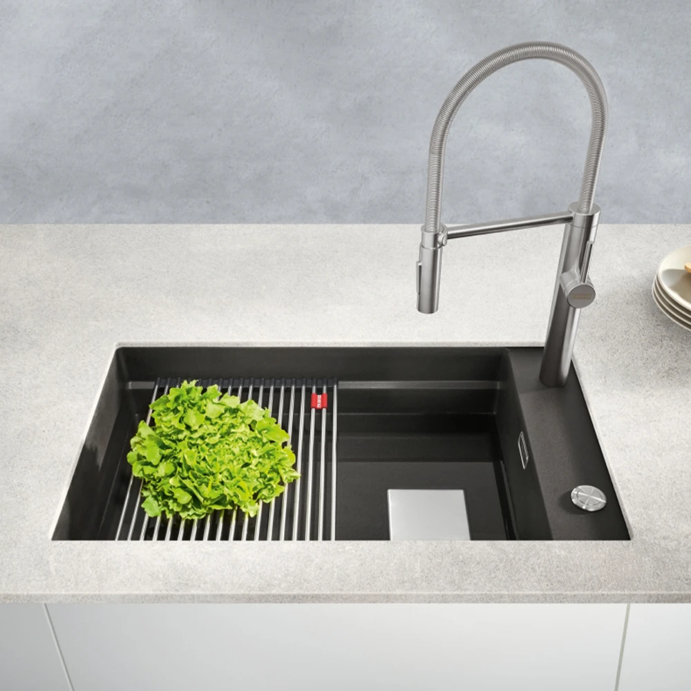 Franke Kubus 2 KNG 110-62 Slate Grey Granit Eviye 2