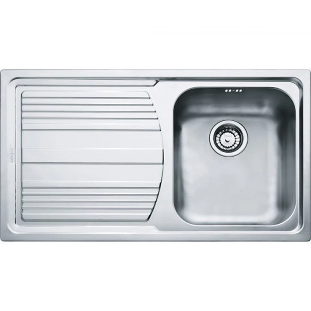 Franke Logica Line Lll 611-86 Sol Damlalıklı Dekorlu Çelik Evye