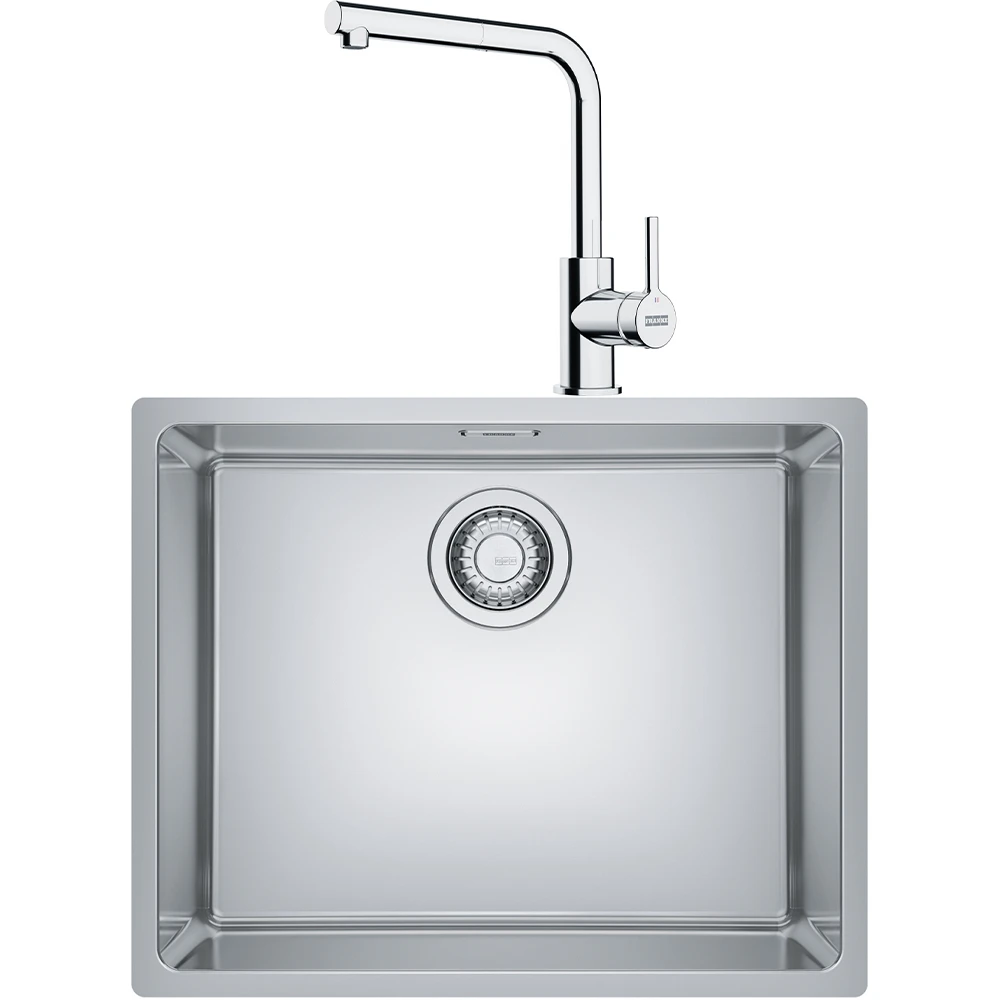 Franke Maris Mrx 110-50 Inox Evye + Lina L Armatür Seti
