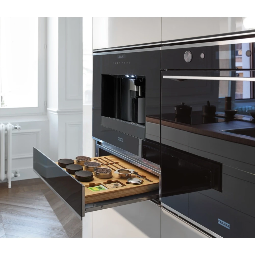Franke Mythos FMY 14 CMD XS Siyah-Inox Frame Kahve Makinesi Aksesuar Çekmecesi 3
