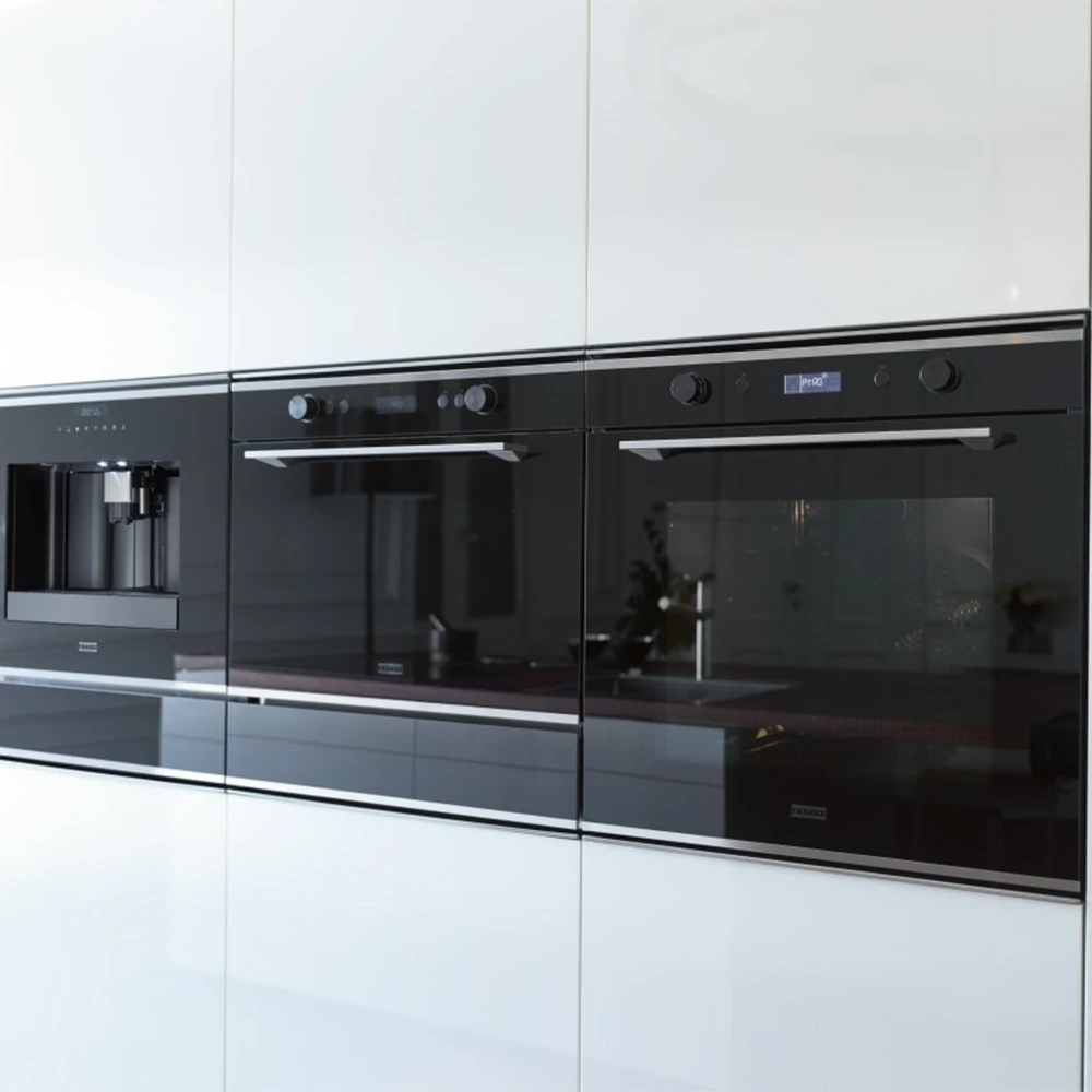 Franke Mythos FMY 45 MW XS Inox + Nero Fırın 2