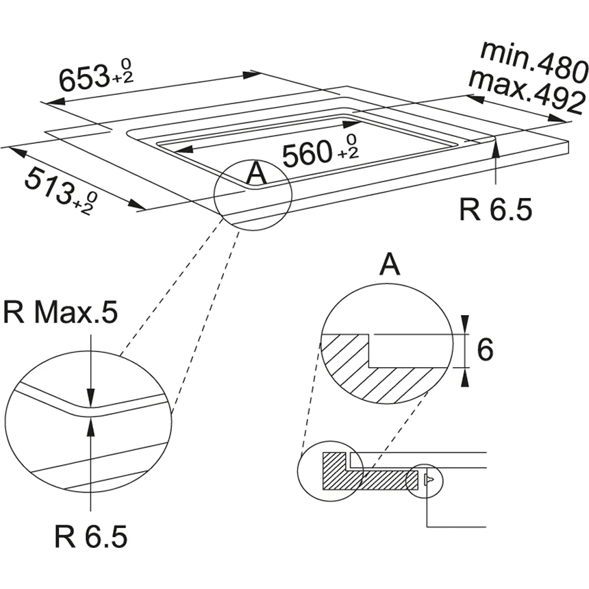 Franke Mythos FMY 658 I FP BK Siyah Cam İndüksiyonlu Ocak 3
