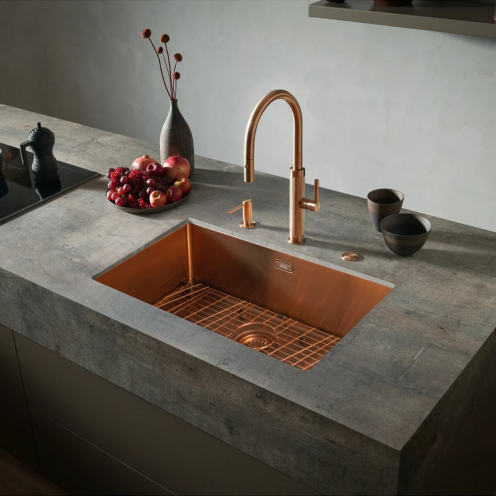 Franke Mythos Masterpiece BXM 210/110-68 Bakır Eviye 3