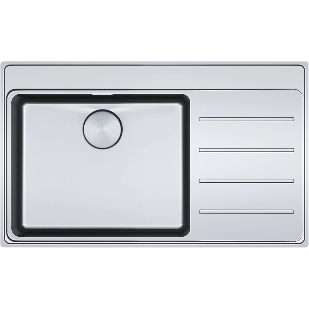 Franke Mythos Myx 211-86 Sağ Damlalıklı Çelik Evye