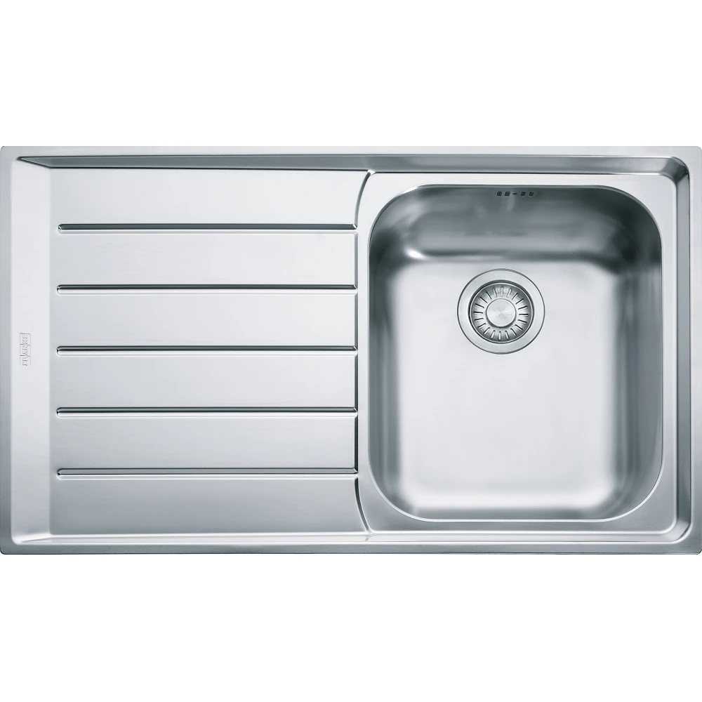 Franke Neptun Nex 611 Sol Damlalıklı Çelik Evye