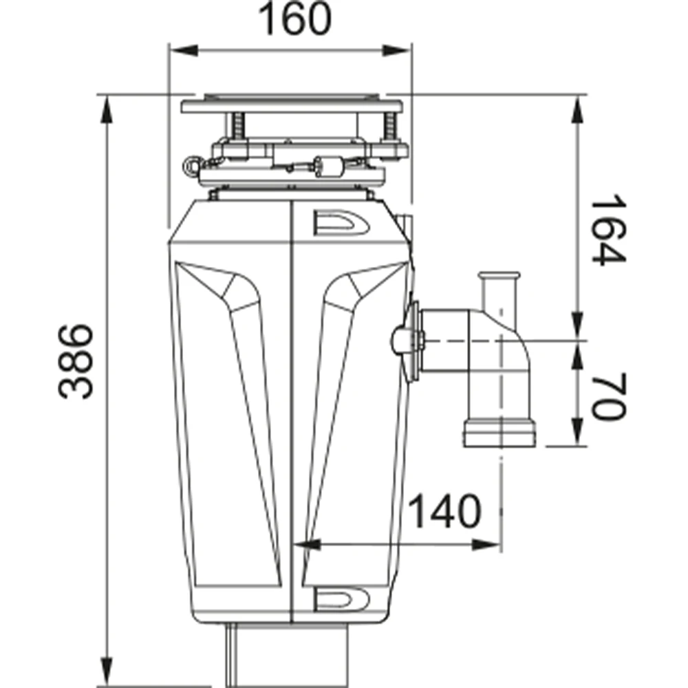 Franke Slim 75 Çöp Öğütücü 4