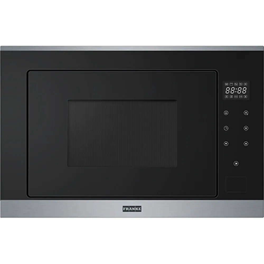 Franke Smart FSM 25 MW XS Siyah Cam-Inox Mikrodalga Fırın
