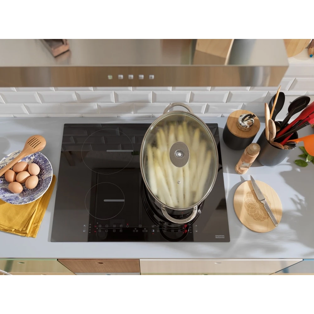 Franke Smart FSM 654 I B BK Siyah Cam İndüksiyonlu Ocak 3