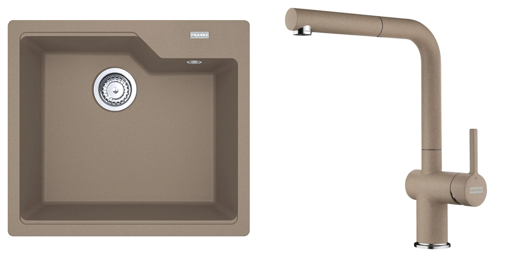 Franke Urban 610-56 Oyster Eviye Batarya Seti