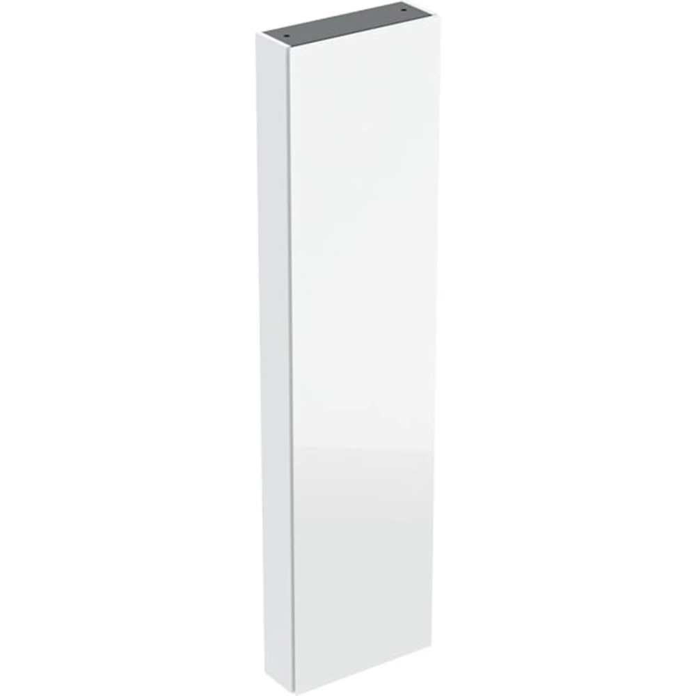 Geberit 45 Cm İç Aynalı Beyaz Cam Boy Dolabı - 502.317.01.2