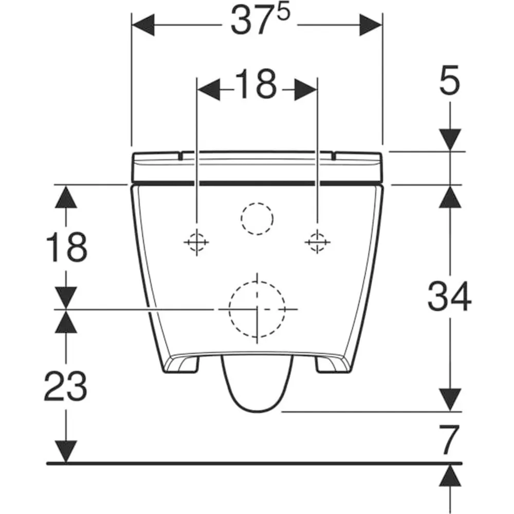 Geberit AquaClean Sela Comfort Beyaz Asma Klozet Takımı 4