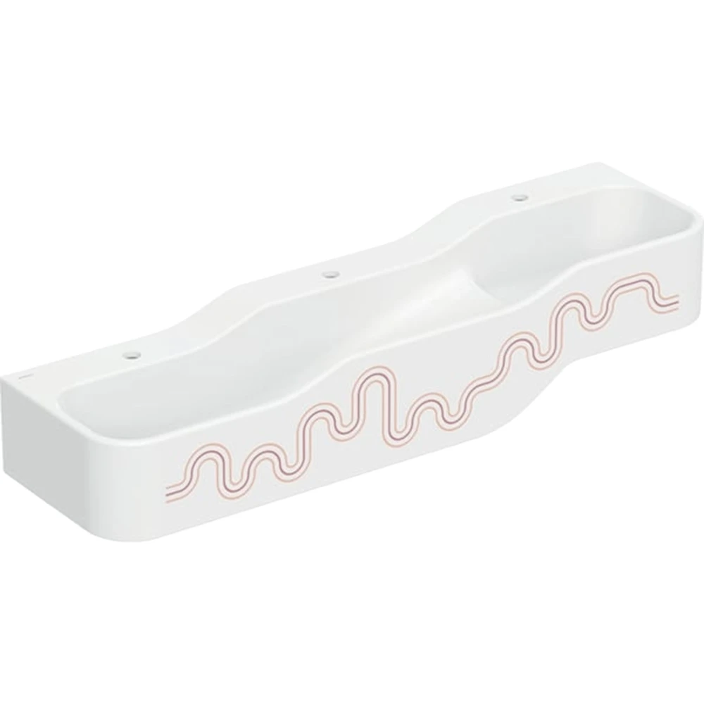 Geberit Bambini Çocuk 140x39 Cm Koyu Kırmızı Lavabo - 502.975.FY.1