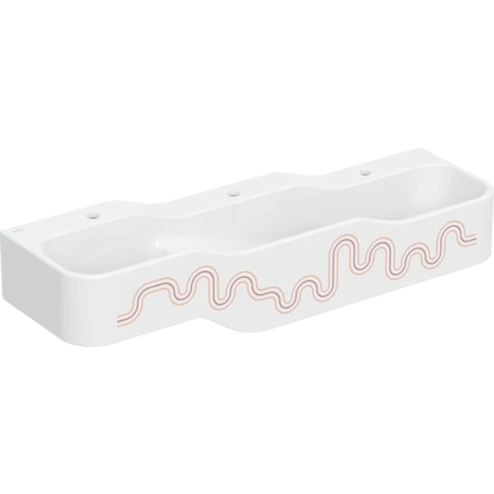 Geberit Bambini Çocuk 140x39 Cm Koyu Kırmızı Lavabo - 502.976.FY.1