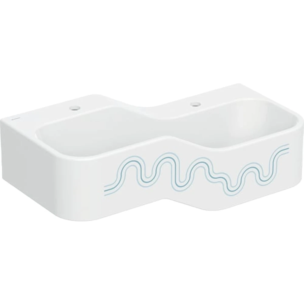 Geberit Bambini Çocuk 90x39 Cm Okyanus Mavisi Lavabo - 502.974.SX.1