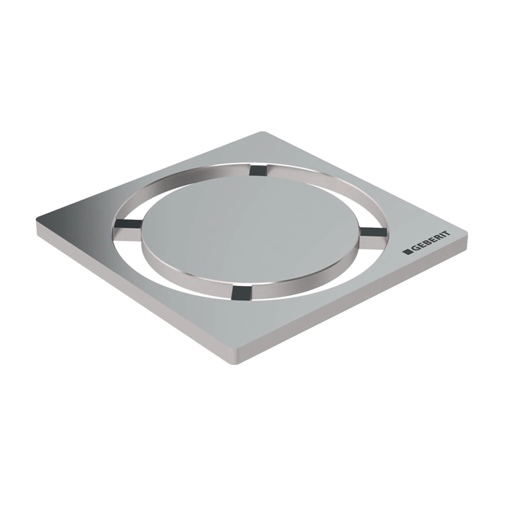 Geberit Dairesel 8 x 8 cm Yer Süzgec Izgarası