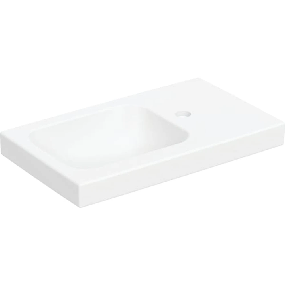 Geberit iCon 53x31 Cm Mat Beyaz Etajerli Lavabo - 501.832.JT.1