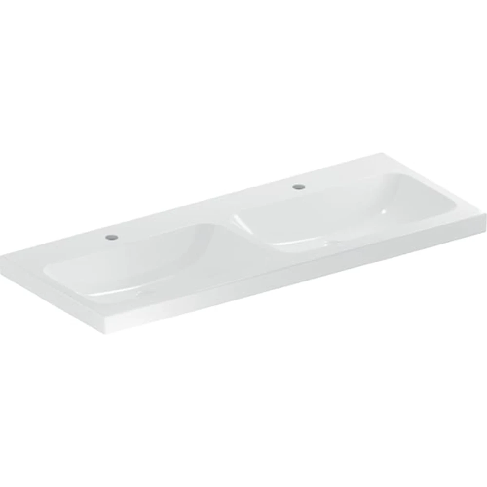 Geberit iCon Light 120x48 Cm İki Hazneli Lavabo - 501.838.00.5