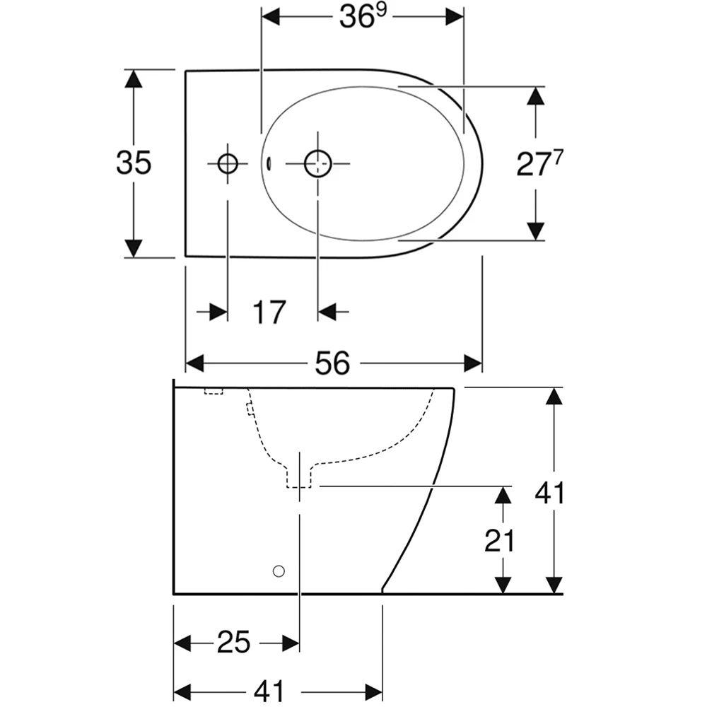 Geberit Icon Zemine Monte Bide 2