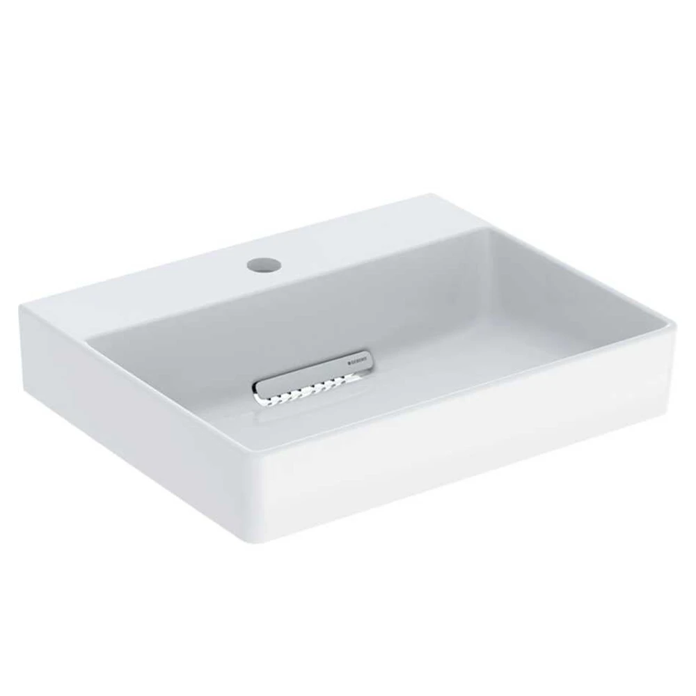 Geberit ONE 50x40 Beyaz Çanak Lavabo Batarya Delikli 505.024.00.1