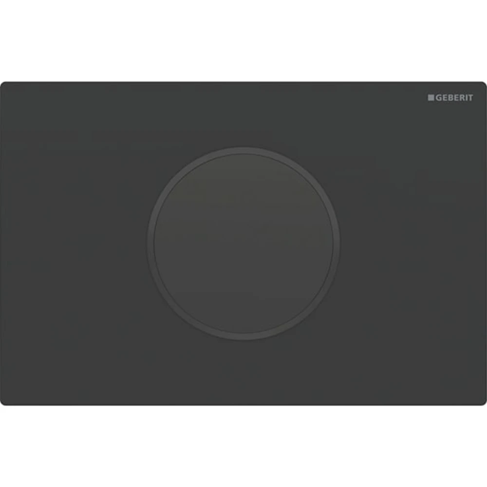 Geberit Sigma10 Siyah Tek Basmalı Kumanda Kapağı - 115.908.16.6
