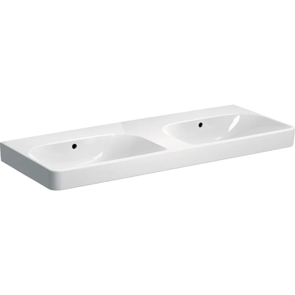 Geberit Smyle Square 120x48 Cm Çift Hazneli Lavabo - 500.224.01.1