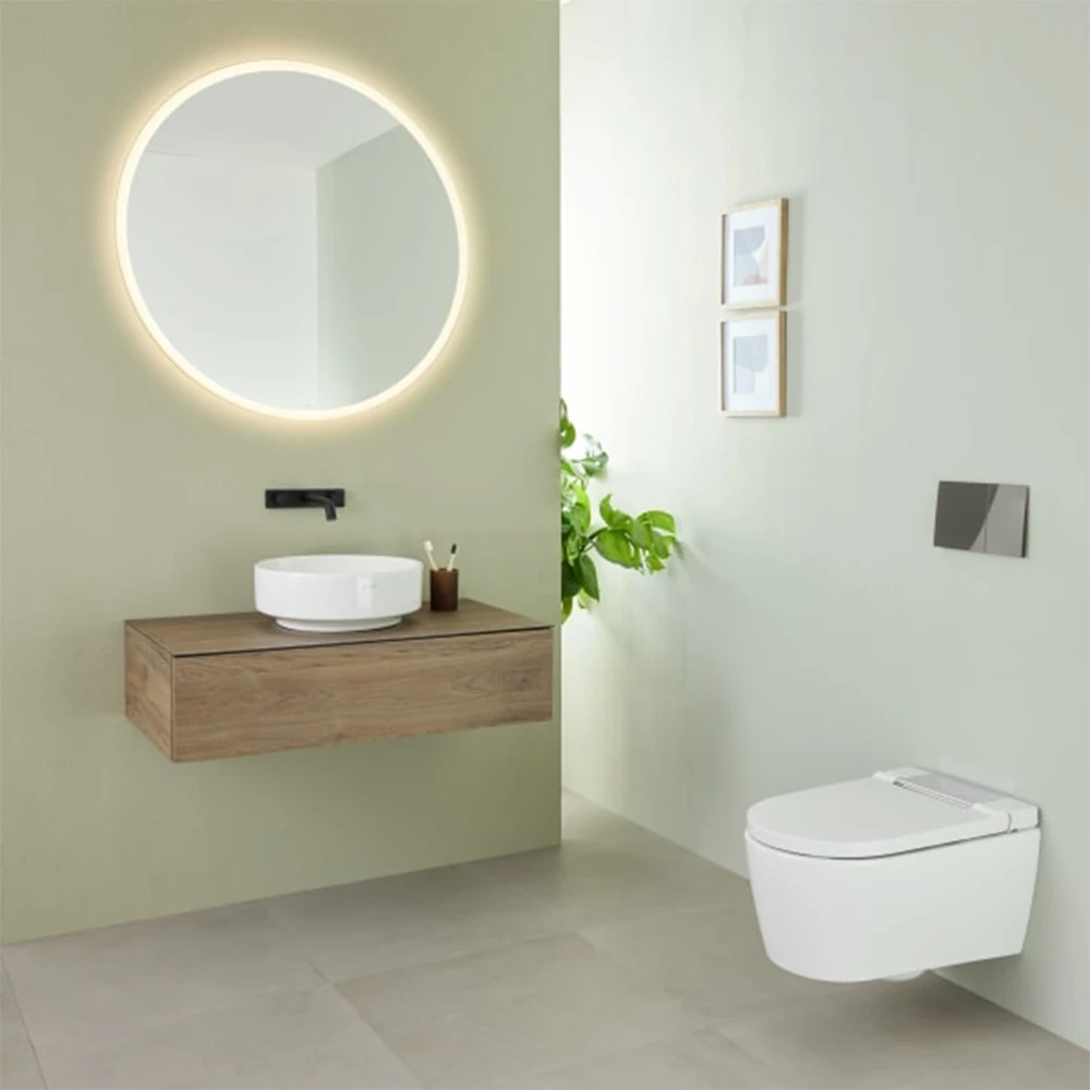 Geberit VariForm 40 cm Yuvarlak Çanak Lavabo 2