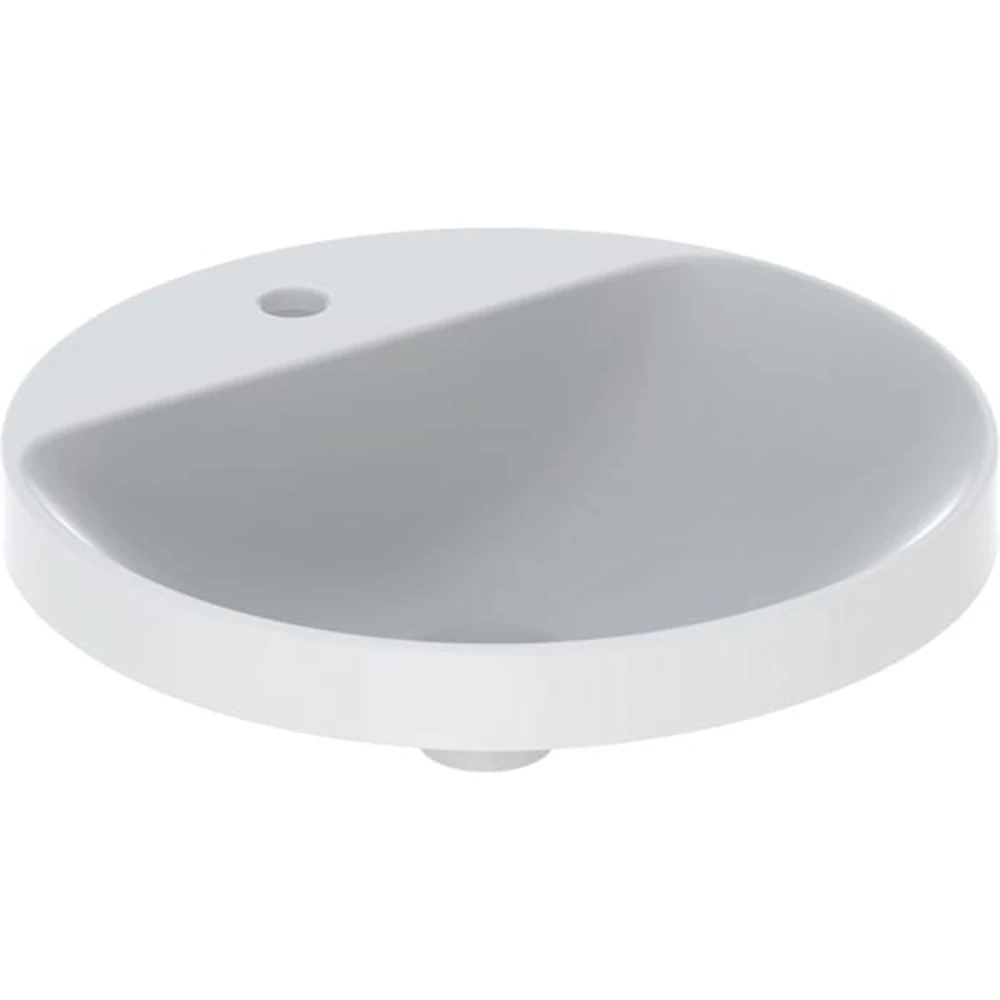 Geberit VariForm 48x48 Cm Oval Tezgah Üstü Lavabo - 500.706.01.2