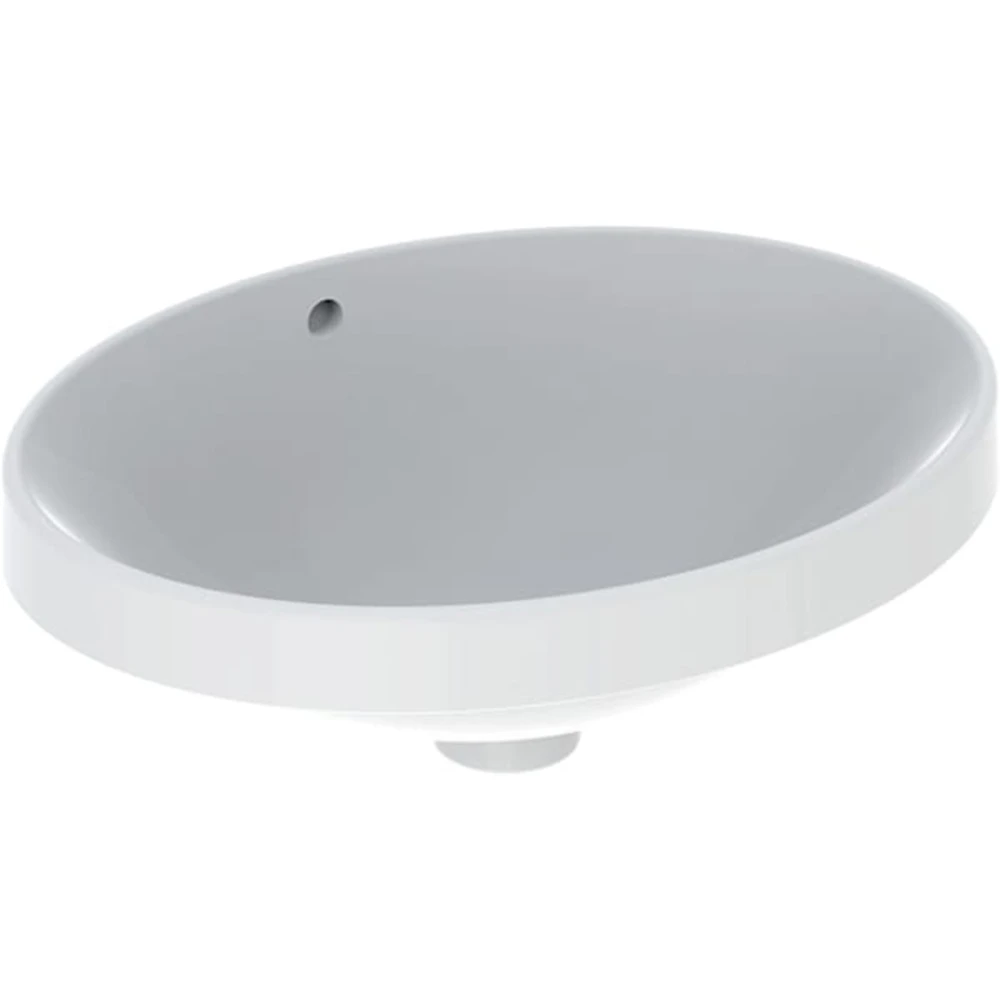Geberit VariForm 50x40 Cm Oval Tezgah Üstü Lavabo - 500.708.01.2