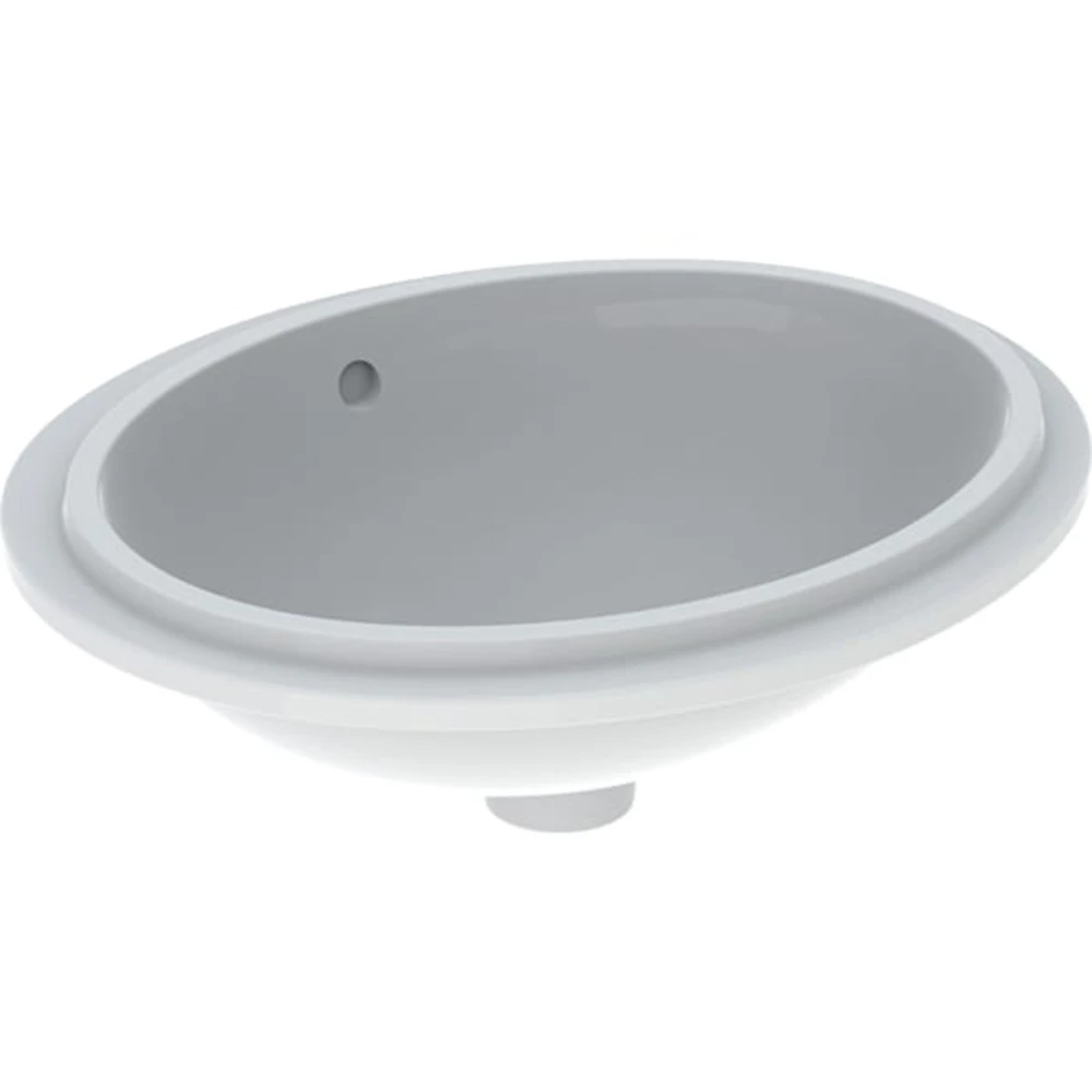 Geberit VariForm 50x42 Cm Oval Tezgah Üstü Lavabo - 500.748.01.2