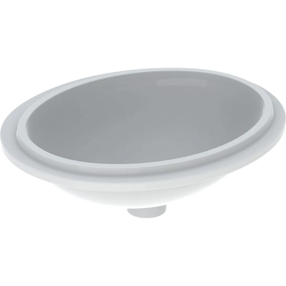 Geberit VariForm 50x42 Cm Oval Tezgah Üstü Lavabo - 500.750.01.2
