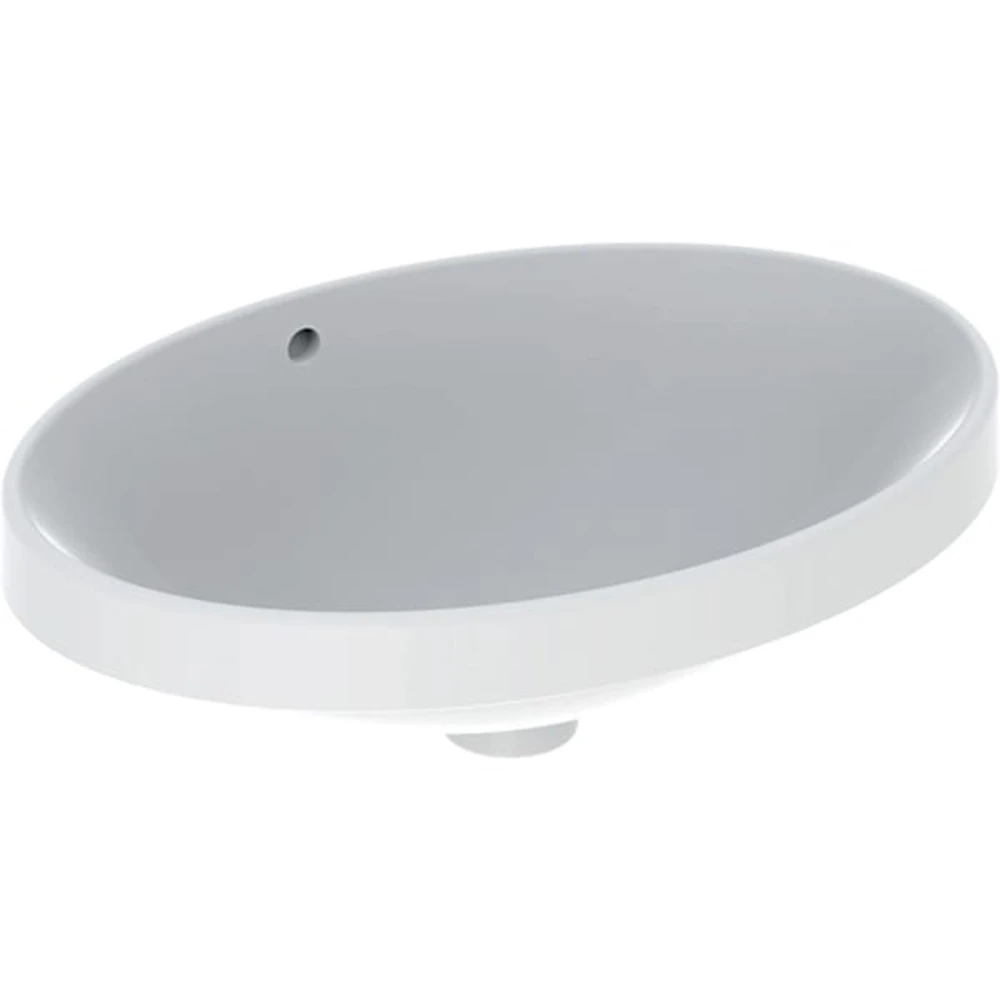 Geberit VariForm 55x40 Cm Oval Tezgah Üstü Lavabo - 500.716.01.2