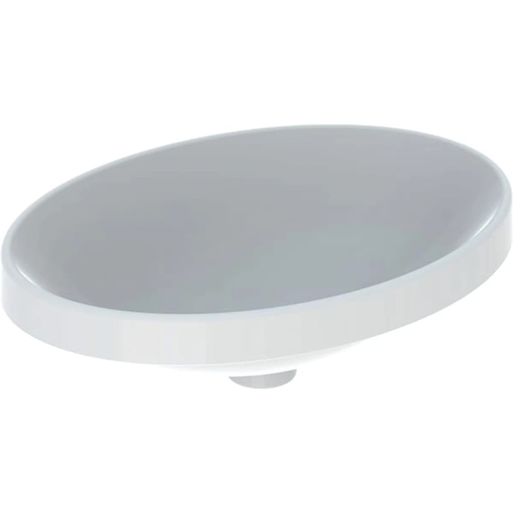 Geberit VariForm 55x40 Cm Oval Tezgah Üstü Lavabo - 500.718.01.2