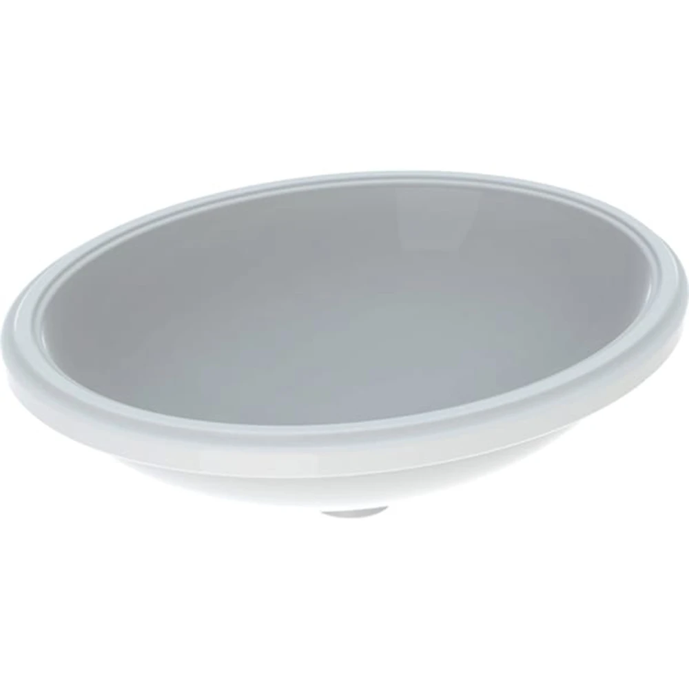 Geberit VariForm 56x46 Cm Oval Tezgah Altı Lavabo - 500.754.01.2