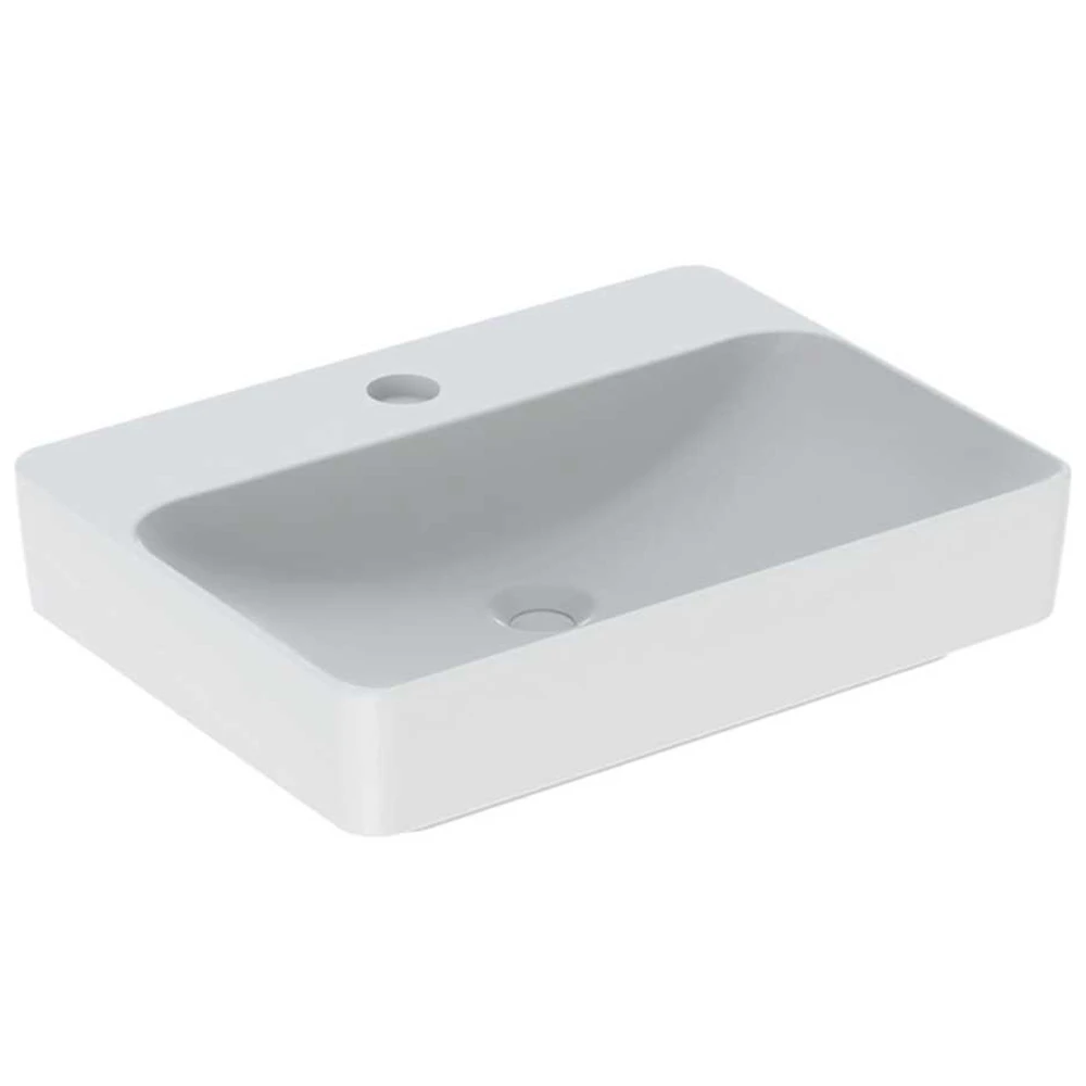Geberit VariForm 60x45 Dikdörtgen Beyaz Çanak Lavabo