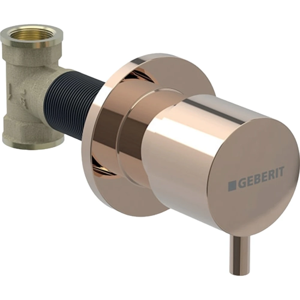 Geberit Yuvarlak Bronz Ankastre Stop Valf - 616.004.QA.1