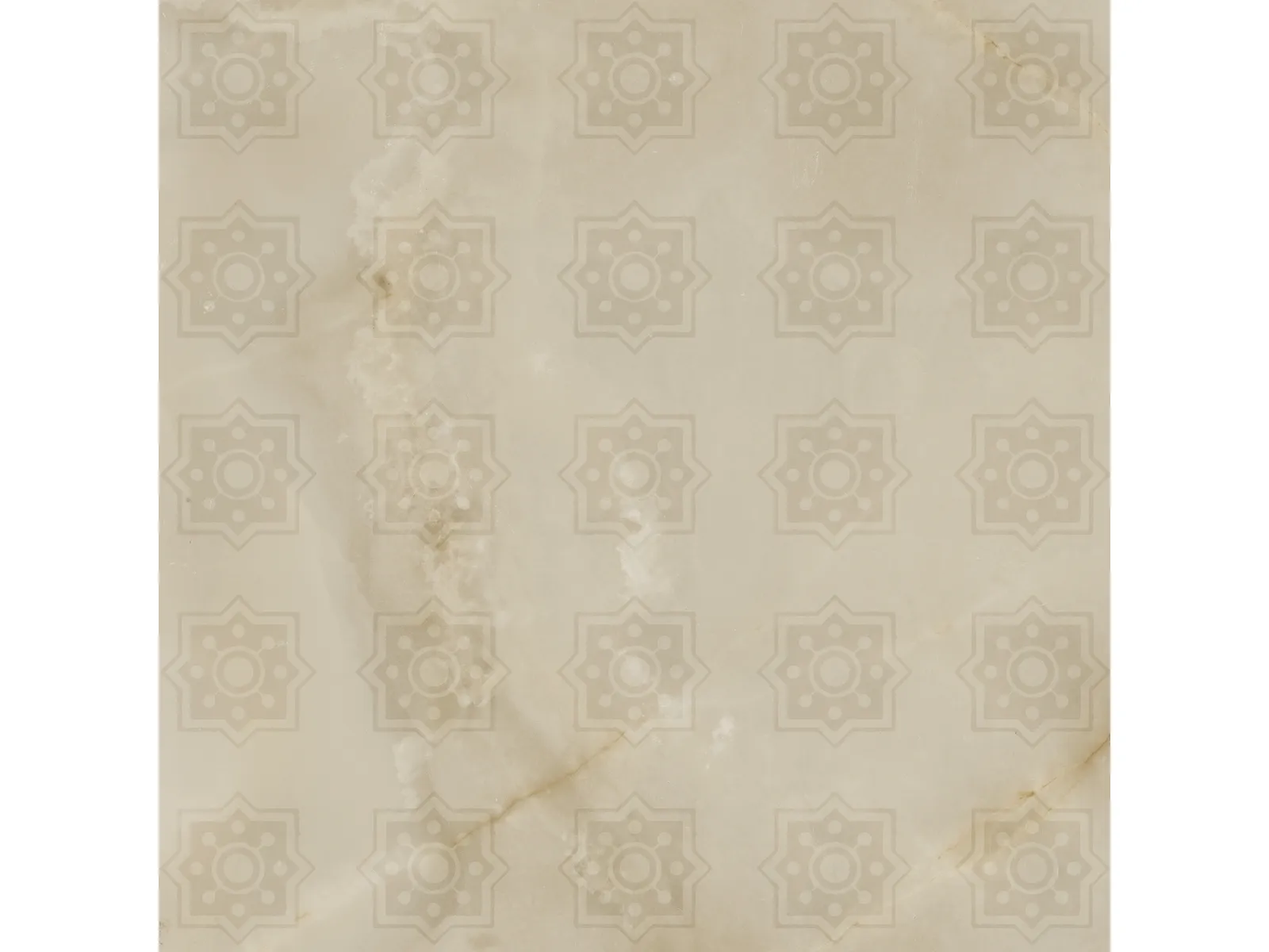 Kalebodur Gpb-U766 Onyx Dekor Parlak 60x60