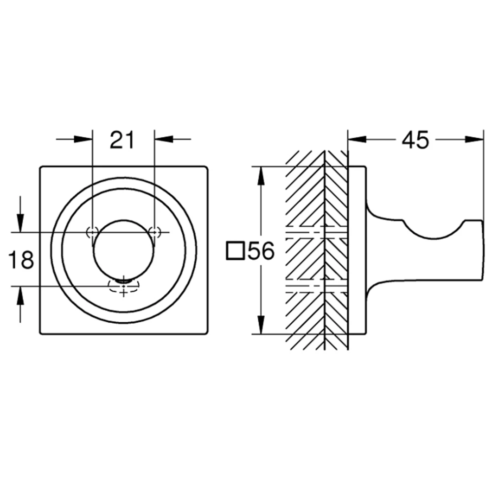 Grohe Allure Rose Havlu-Bornoz Askılığı - 40284DL1 2