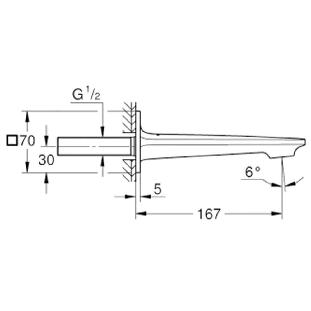 Grohe Allure New Rose Gold Çıkış Ucu - 13264DL1 3