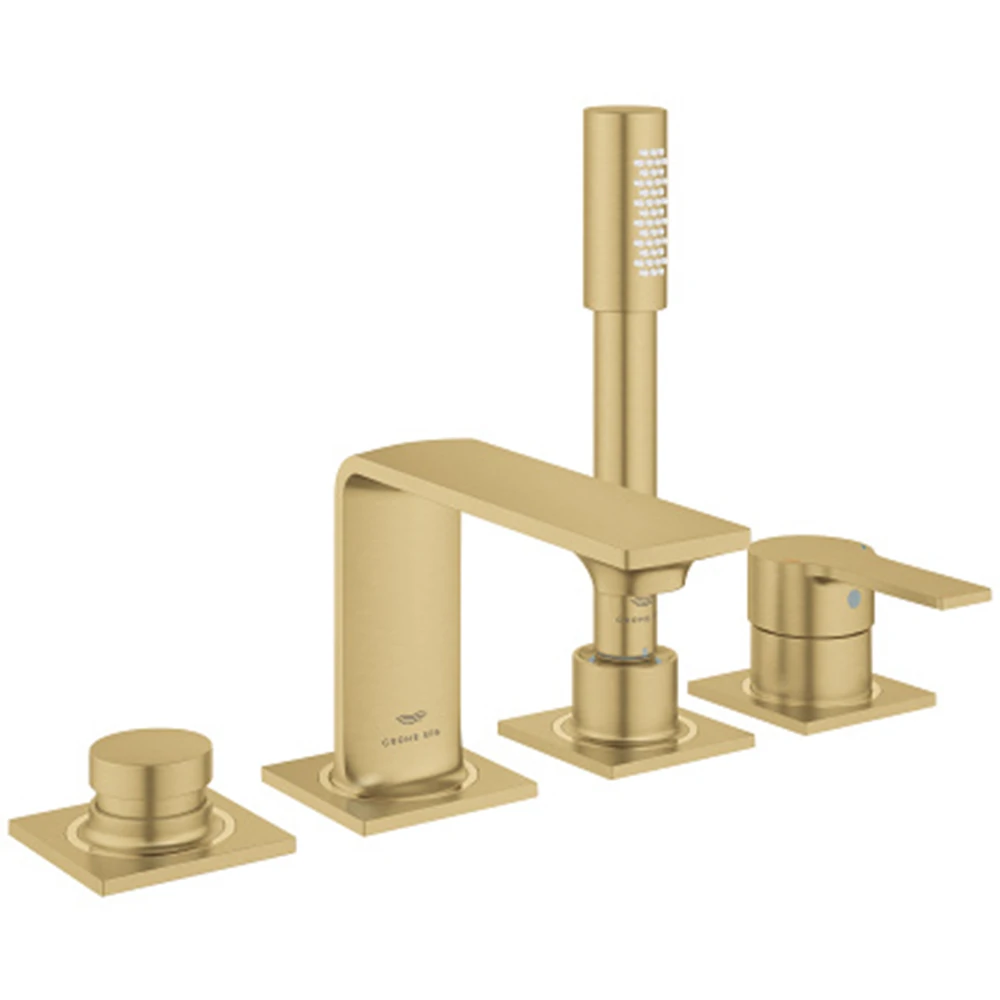 Grohe Allure New Dört Delikli Altın Küvet Bataryası - 19316GN1