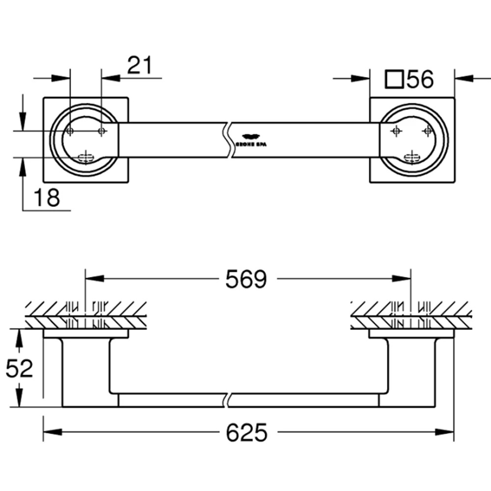 Grohe Allure New Havluluk - 40341001 2