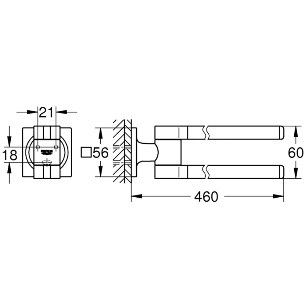 Grohe Allure New Havluluk - 40342001 2